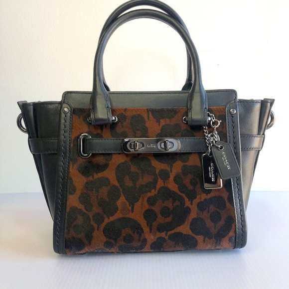 Coach Swagger 21 in Wild Beast Hair Calf